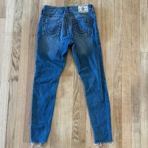 True Religion Dark Blue Skinny Jeans